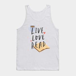 Live love read Tank Top